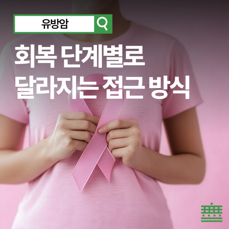 "유방암 수술 마친 몸, 예전으로 돌아갈 수 있을까요?"