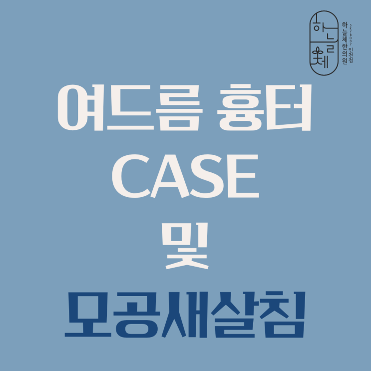 인천 여드름 흉터 새살침 모공새살침 아이스픽 흉터 모공성흉터