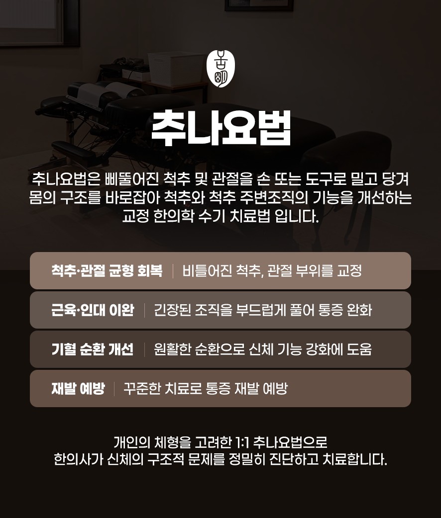추나요법의 정의와 역할