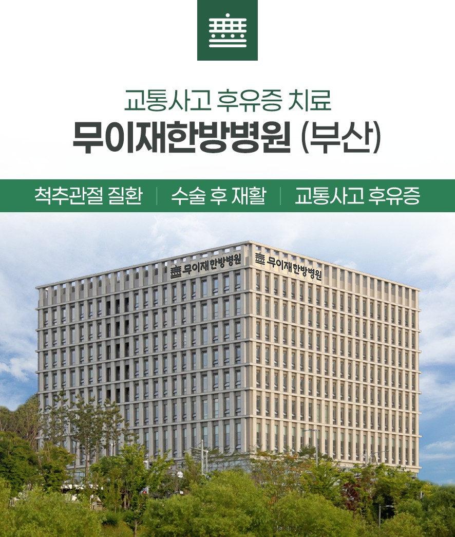교통사고후유증치료가 가능한 무이재한방병원(부산)